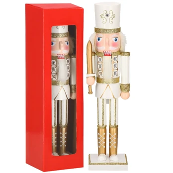 Dekoracija, "Spragtukas" Springos Nutcracker CA0816, 38 cm, aukso