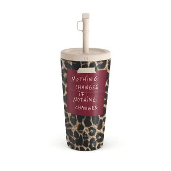 Nothing Changes - Travel Mug, 500 ml / Straw