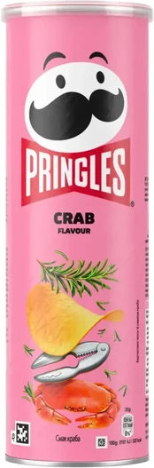 Pringles Traškučiai krabų skonio 165 g