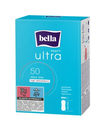 Kasdieniai įdėklai Bella Panty Ultra Normal, 50 vnt.