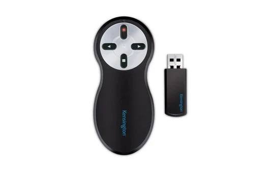 Wireless presenter with red laser