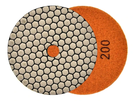 Geko Deimantinis diskas sausam poliravimui 125 mm 200