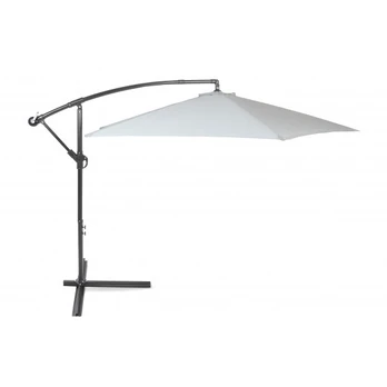 Parasol Malabo 300 cm Grey / Light Grey