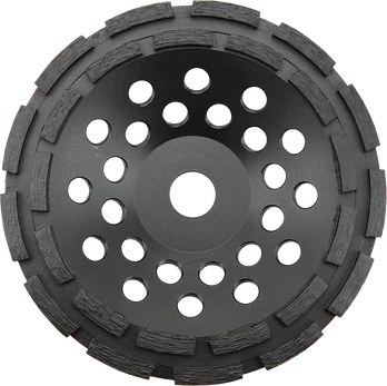 Graphite Deimantinis šlifavimo diskas 125 x 22,2 x 5 mm, dvigubas segmentas
