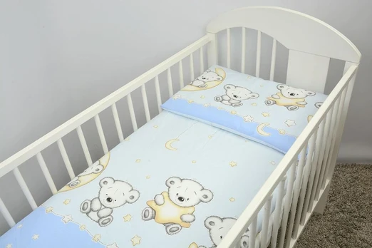 Cover set - 2 pcs - 135x100, 40x60 - LEON - BLUE