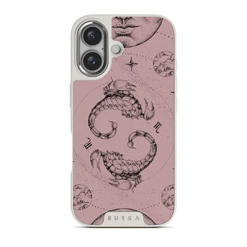 Scorpio - iPhone 16 Case, Elite Light (MagSafe) / Silver / Pink