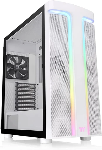 Korpusas Thermaltake H590 TG ARGB, balta