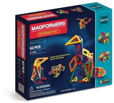 Magformers MAGFORMERS CREATOR DESIGNER 62 EL. (63081)