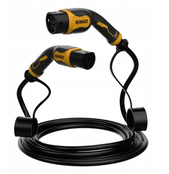 Dewalt kabelis ładujący 22kw typ 2 do typu 2 ev, 5 m (ev200d-32c3p)