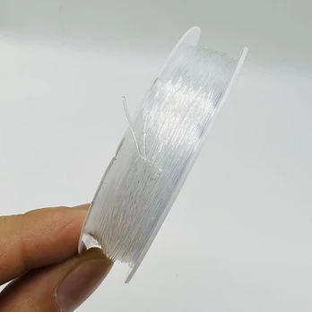 Elastinga virvelė, 0.8mm Approx 8m/roll