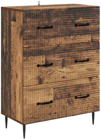 Stalčių spintelė Sendintos medienos 66 x 34,5 x 89,5 cm