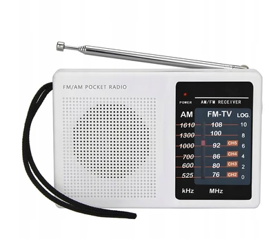 Nešiojamas radijo imtuvas E848-1, FM/AM