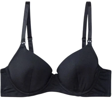 MOMCOZY YN21 MATERNITY NURSING BRA Juodas S
