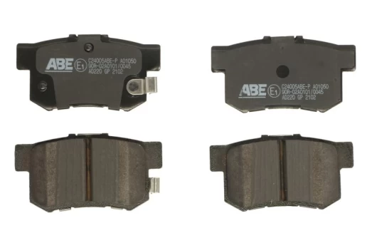 stabdžių trinkelių rinkinys, diskinis stabdys C24005ABE-P