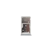 SIM kortelės laikiklis Huawei Honor 5C / Honor 7 Lite sidabrinis originalus (service pack) kaina