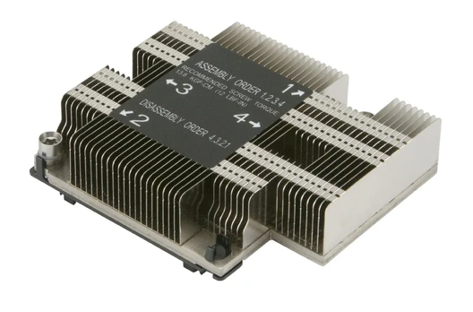 1U Passive CPU Heat Sink SNK-P0067PD