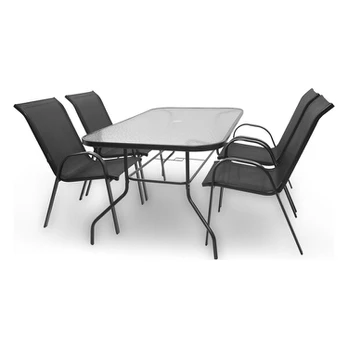 Lauko baldų komplektas ELLA by FIELDMANN®, juodas