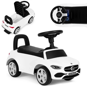 Paspiriamas automobilis Mercedes C Class, baltas
