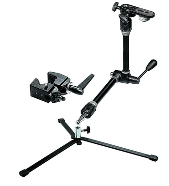 Ideal for mounting a camera or a camcorder exactly at the angle you need it