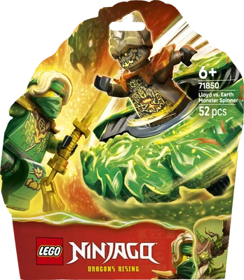 LEGO Ninjago 71850 Lloyd vs Elemental Monster Spinner