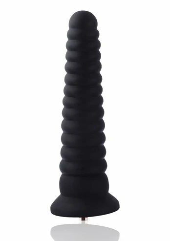 Hismith KlicLok Dildo 25 cm Premium Silicone Attachment Black