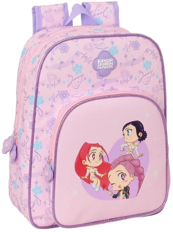 Safta Kpop Demon Hunters Chibi adaptable backpack 34cm