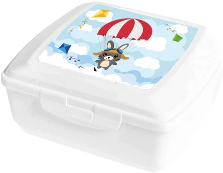 Lunchbox Betty i Bunny 850 ml spadochron AMBITION JUNIOR
