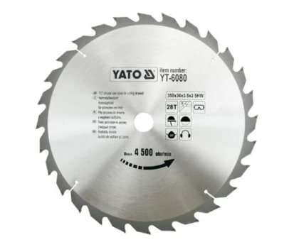 YATO diskinis pjūklas 350 x 30 mm 28 DANTYS 6080