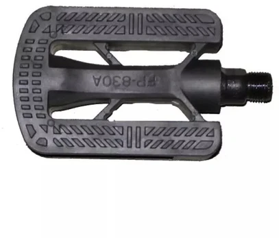 Miesto juodi PVC pedalai