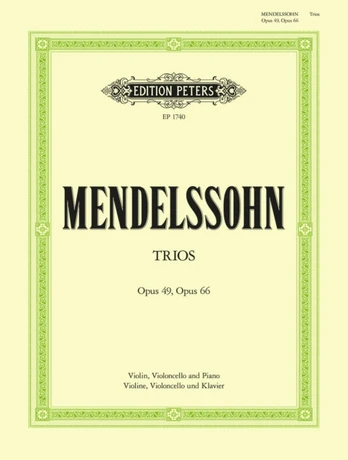 Piano Trios in D minor Op.49; C minor Op.66
