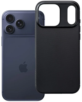 Dėklas na iPhone 17 Pro Max / 18 Pro Max Carbon Premium juoda