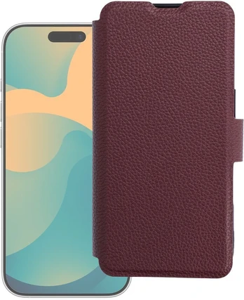 Oem Flip case for iPhone 17 PRO / 18 PRO Max Protect dark cherry