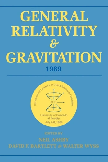General Relativity and Gravitation, 1989