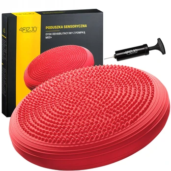 4Fizjo Sensorimotorinė pagalvė PRO+ 33 cm raudona