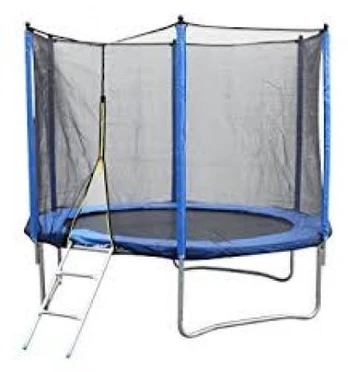 Trampoline 244 cm with safety net and ladder 8ft (2.44 m)
