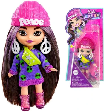 Mini lėlė Barbie su priedais „Extra Mini Minis“