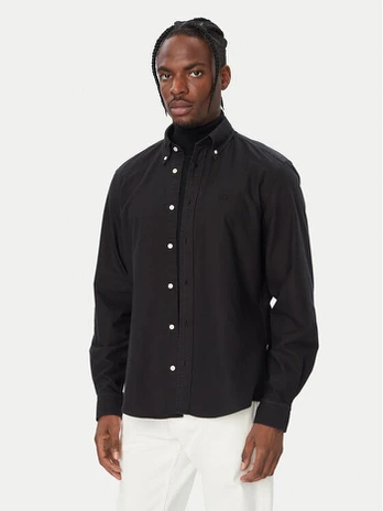 BOSS Marškiniai 50567015 Juoda Regular Fit