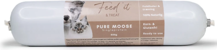Treats Feed’it - Treat Pure Moose - 800g kaina