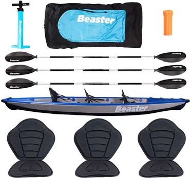 Beaster Scooter Pripučiama trivietė baidarė Beaster, BS333KY