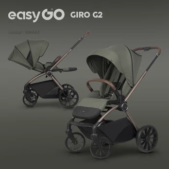 EasyGo Giro G2 Khaki Vaikiškas vežimėlis
