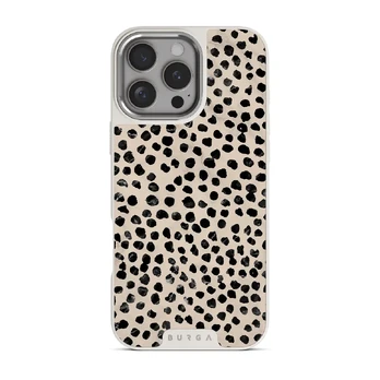 Almond Latte - Cute iPhone 16 Pro Case, Elite Light (MagSafe) / Silver