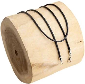 Mummy Bell Long juodas braided cord 114 cm