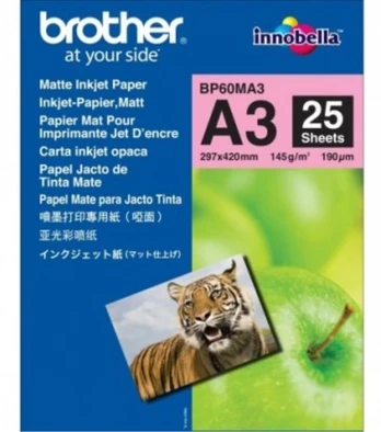 A3 Biuro popierius Brother BP60MA3, 145 g/m², 25 psl.