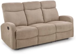 OSLO 3S sofa with recliner function color: beige kaina