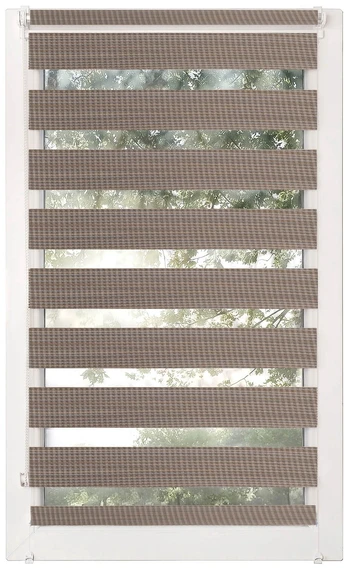 Ritininė užuolaida Karpol Basic, ruda, 62 cm x 150 cm