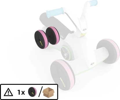 BERG GO Twirl Multicolor - Rear Wheel
