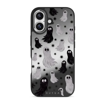 Spooky - iPhone 17 Case, Elite Mirror Dark (MagSafe) / Silver