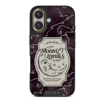 Moonlit Lovers - iPhone 16 Case, Elite Dark (MagSafe) / Gold