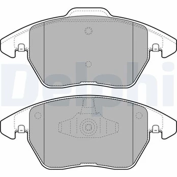DELPHI LP1898 Brake pad set