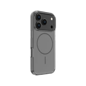 „Evelatus“ skaidrus „Apple iPhone 17 Pro“ silikoninis dėklas „MagSafe“, permatomas